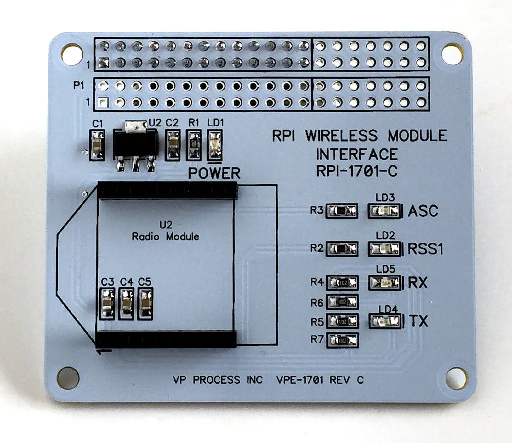 Raspberry Pi Wireless Hat I/O Module