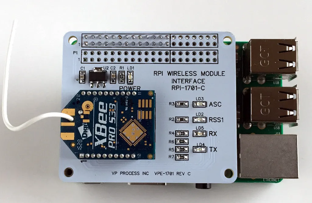 Raspberry Pi Wireless Hat I/O Module