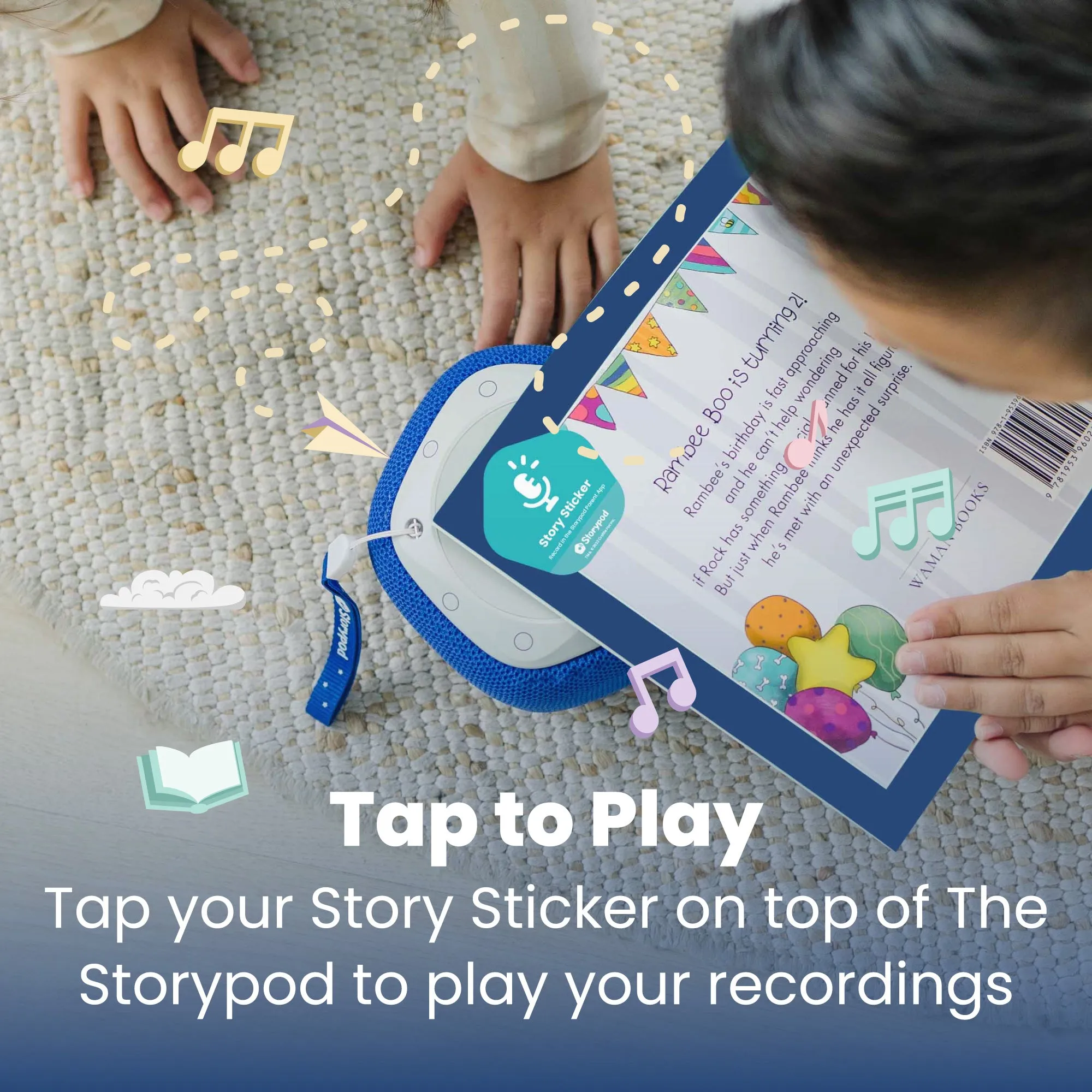 Recordable Story Stickers 3 Pack