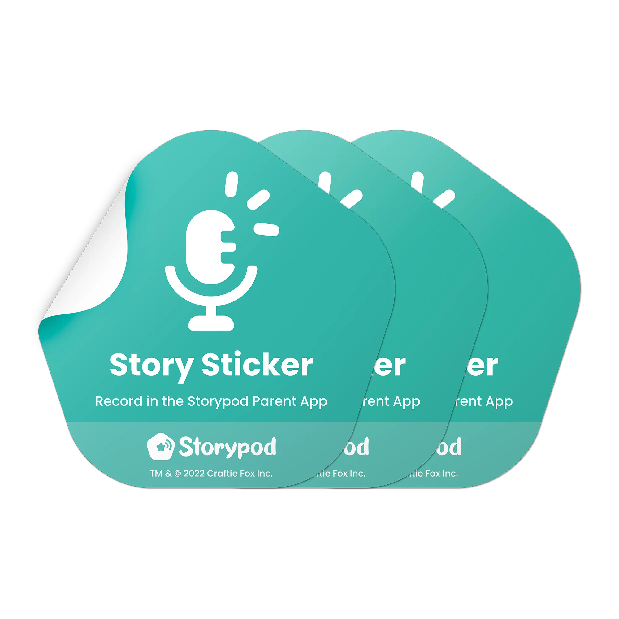 Recordable Story Stickers 3 Pack