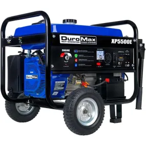 REFURB DuroMax XP5500E 5,500 Watt Gasoline Portable Generator (Grade A)