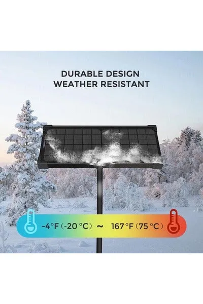 Renogy 10W Solar Panel for Gate Opener