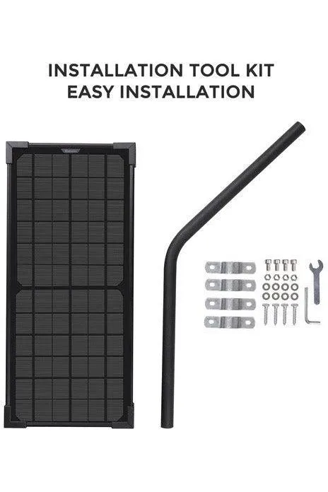 Renogy 10W Solar Panel for Gate Opener