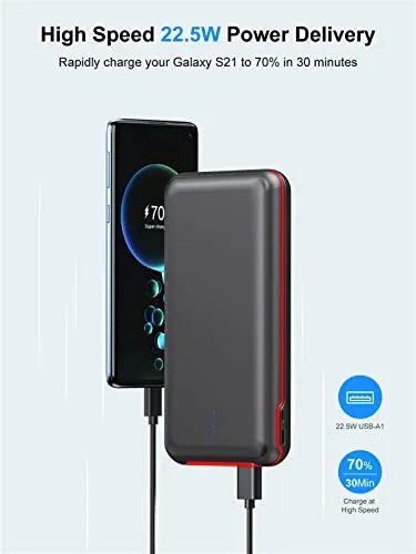 RETMSR Portable Charger, Power Bank 30000mAh Battery Pack