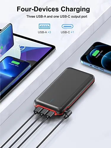 RETMSR Portable Charger, Power Bank 30000mAh Battery Pack