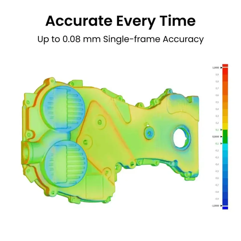 Revopoint POP 3 Plus Portable 3D Scanner for Vibrant Color Scans Advanced Edition