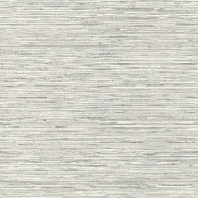 RoomMates Light Gray Faux Grasscloth Peel & Stick Wallpaper 20.5 x 16.5 Ft