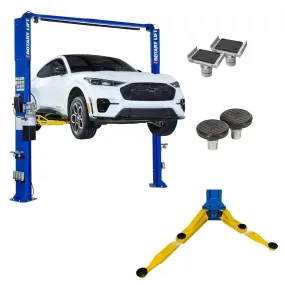 Rotary SPOA10-AV 10K Two-Post Asymmetrical Lift w/ All-Vehicle Lift Arms