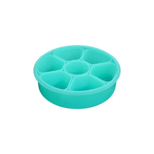 Round Plastic Masala Box7 Section For Kitchen