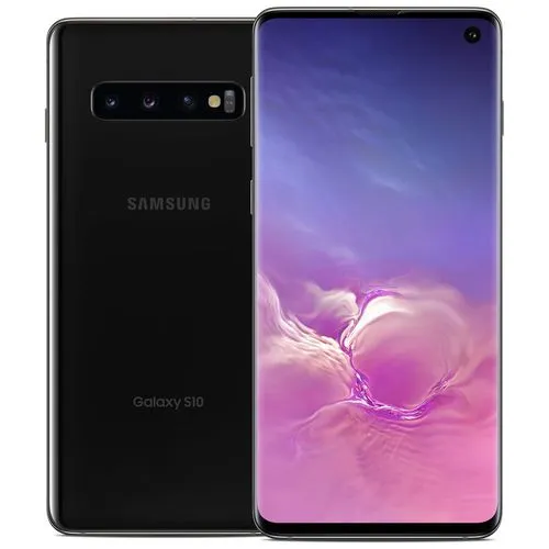 Samsung Galaxy S10 SM-G973W 128 GB Prism Black Unlocked Smartphone - Used