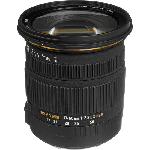 Sigma 17-50mm f/2.8 EX DC OS HSM Lens for Canon EF   Accessories