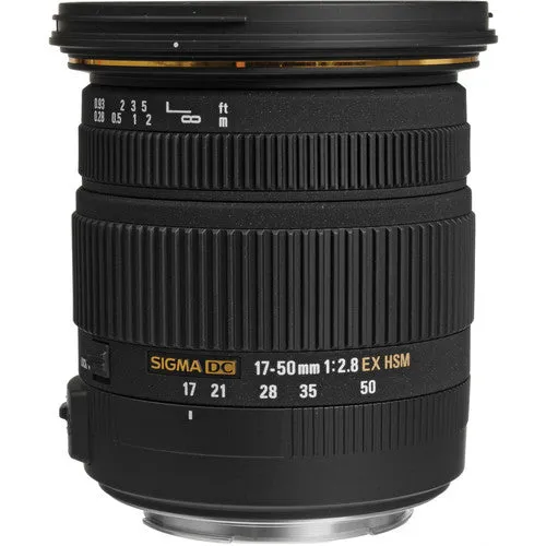 Sigma 17-50mm f/2.8 EX DC OS HSM Lens for Canon EF   Accessories