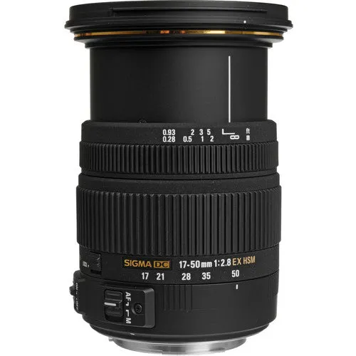 Sigma 17-50mm f/2.8 EX DC OS HSM Lens for Canon EF   Accessories