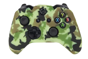 Silicone Cover For XBOX ONE Controller Skin Case Lime Green Camo