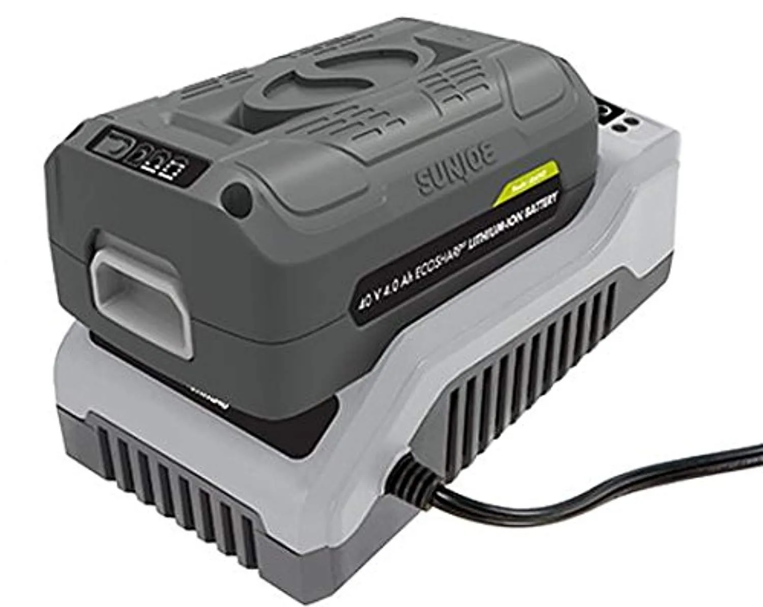 Snow Joe and Sun Joe iCHRG40 EcoSharp Lithium-Ion Battery Charger | 40 Volt