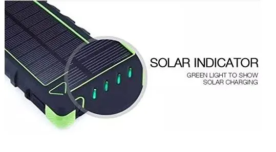 Solar Power Bank USB Interface Charger