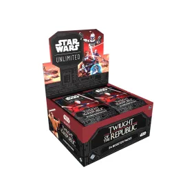 STAR WARS: Unlimited - Twilight of the Republic *Sealed box of boosters*