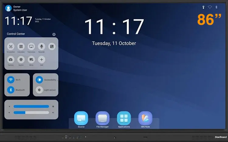 StarBoard IFPD - Android 11 -  Series 3 - 86"