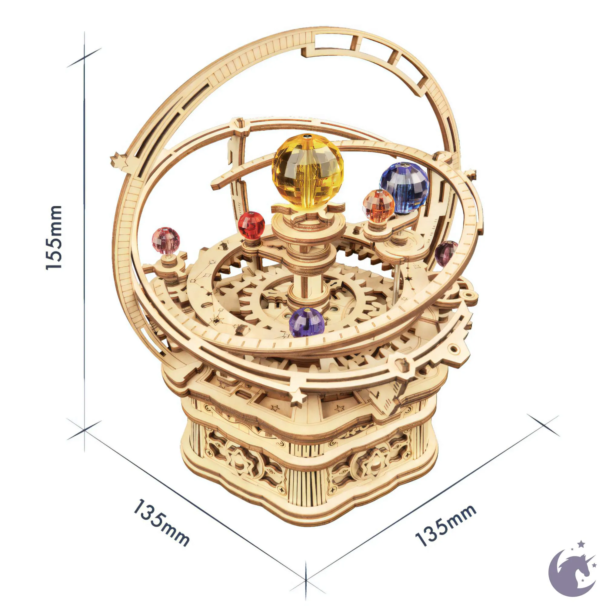 Starry Night | Robotime ROKR AMK51 DIY Mechanical Music Box