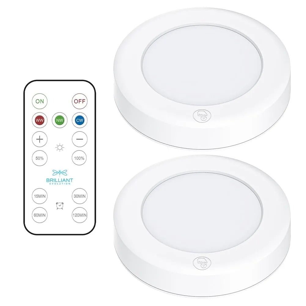 Stick On Lights With Remote - Wireless Under Cabinet Lighting