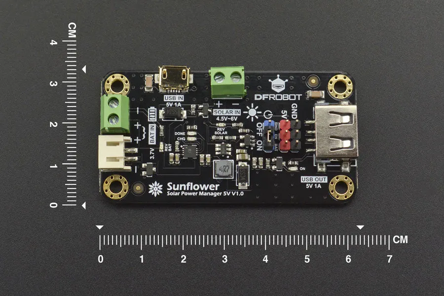 Sunflower: Solar Power Manager 5V