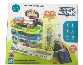 Super Auto Vehicles Building Challenge Parking Game Manual and Automatic Integration toy for kids