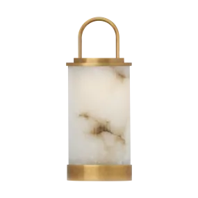 Tawa Alabaster Accent Rechargeable Table Lamp