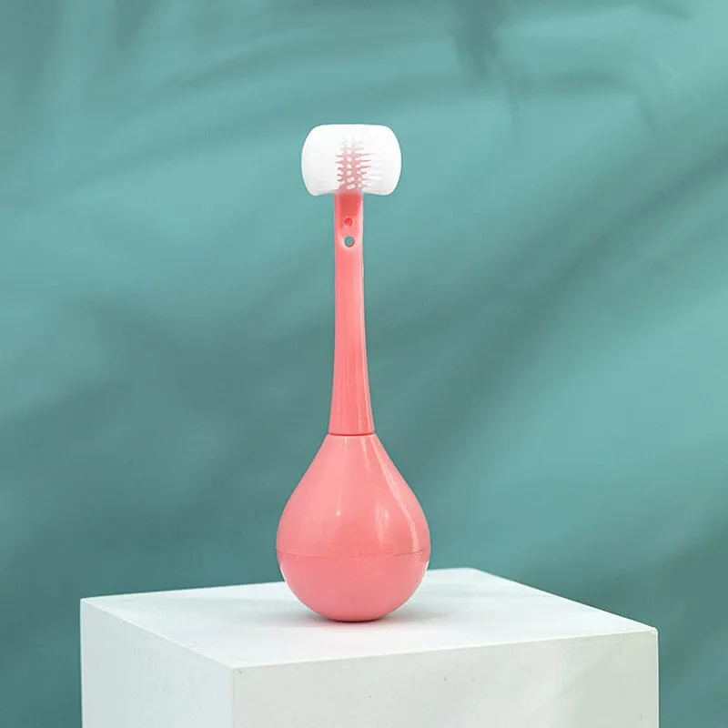 Three-sided Children's Toothbrush