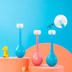 Three-sided Children's Toothbrush