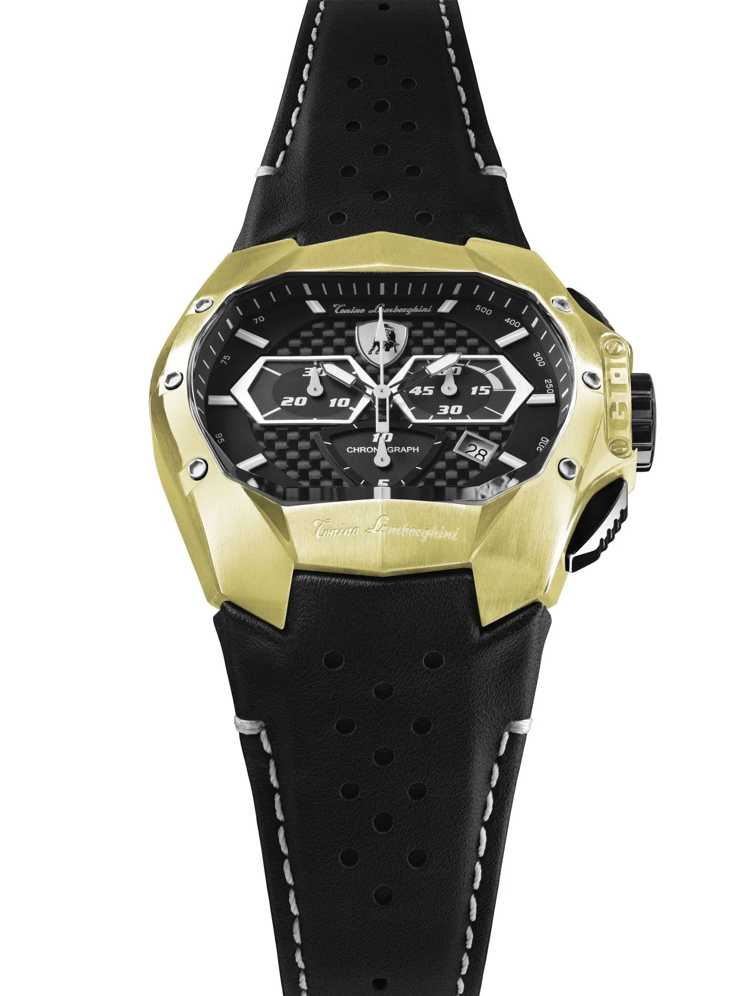 Tonino Lamborghini GT1 Chronograph Watch Gold T9GD-YG