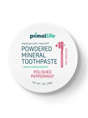 Toothpowder /  Powdered Mineral Toothpaste