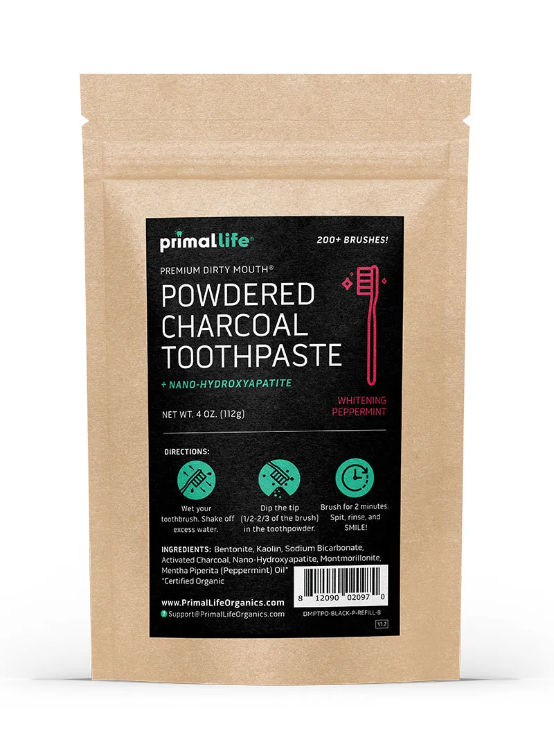 Toothpowder /  Powdered Mineral Toothpaste