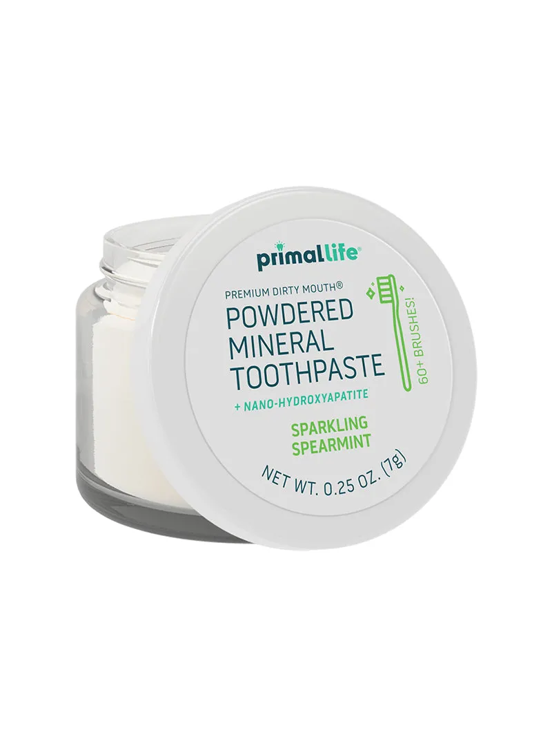 Toothpowder /  Powdered Mineral Toothpaste