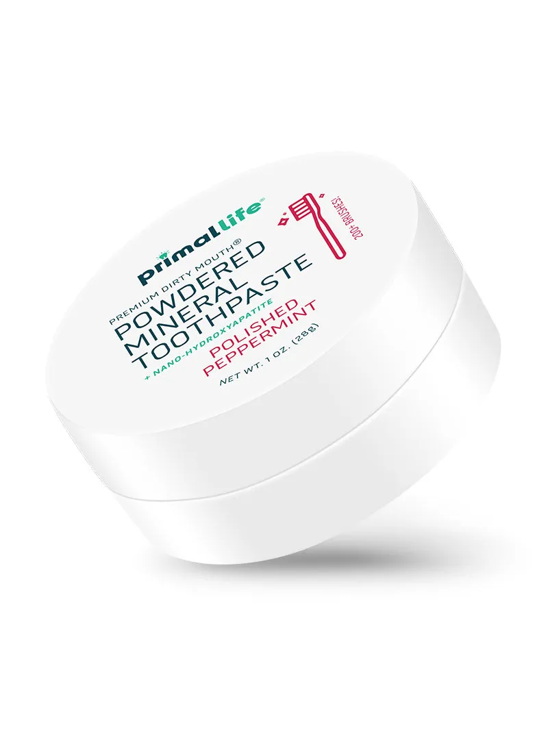 Toothpowder /  Powdered Mineral Toothpaste