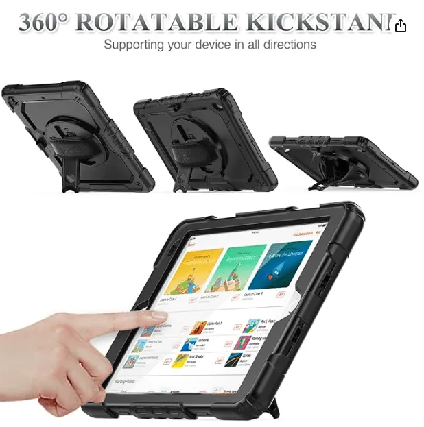 Tough Case for 10.5" Samsung-based Speech Tablet with Screen Protector & Strap