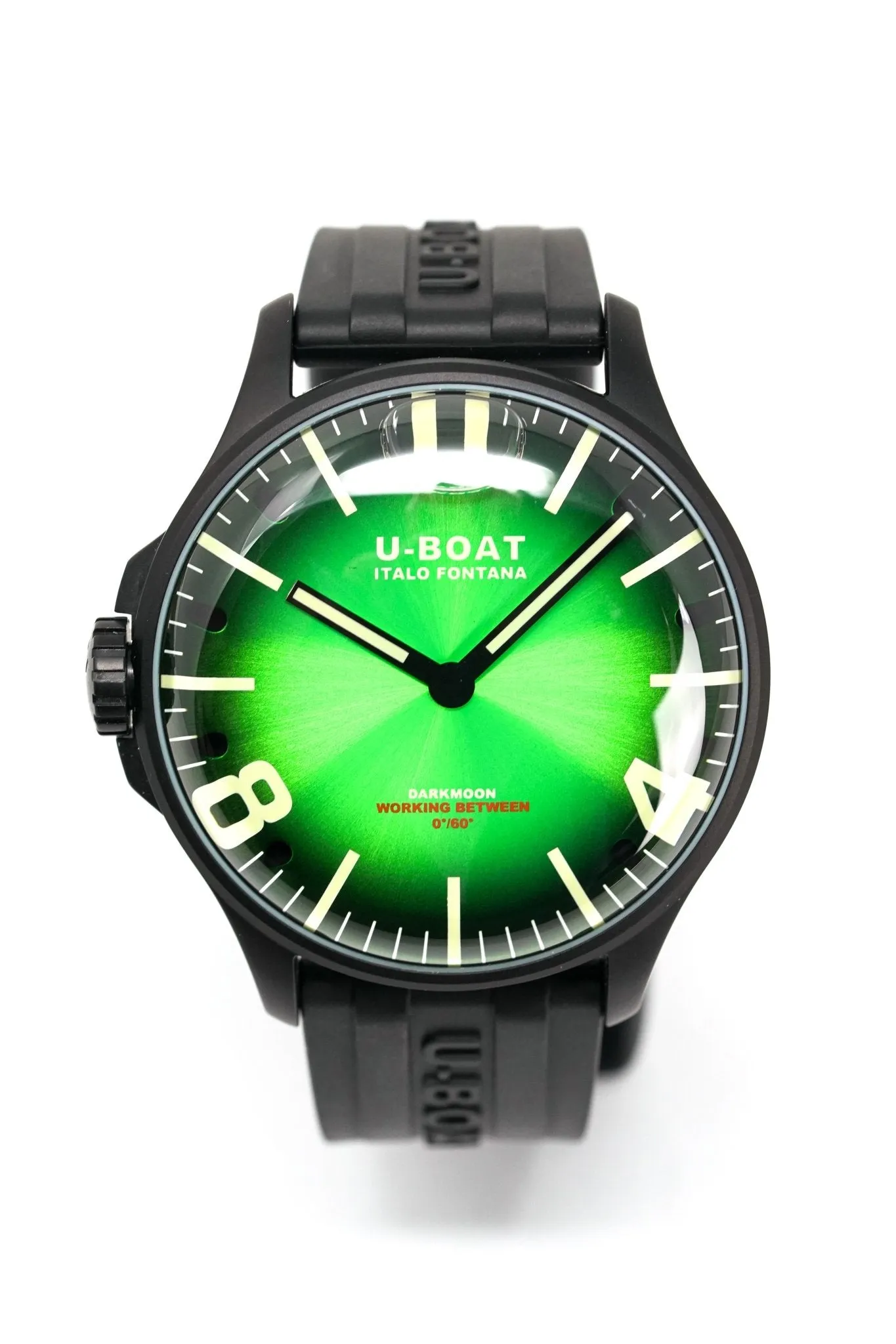 U-Boat Watch Darkmoon 44 Green Soleil IP Black 8698/C