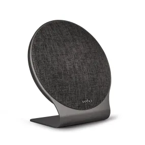 Veho M10 Wireless Portable Bluetooth Speaker | Microphone | Swipe Control Track/Volume | Handsfree Calling | 60 Watt | 2 x 20W Bass | 2 x 10W Treble | Space Grey