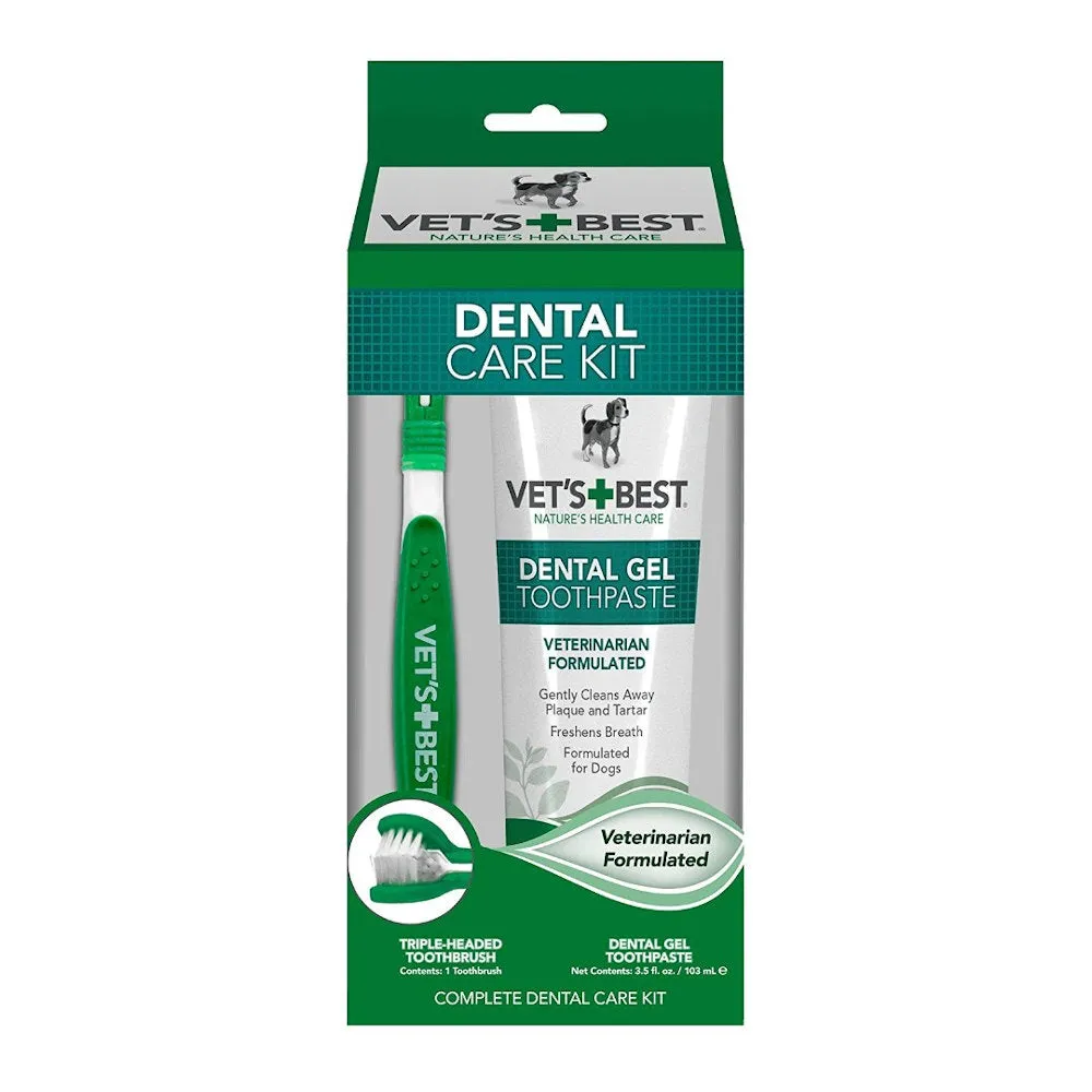 Vet's Best Dental Care Kit For Dogs