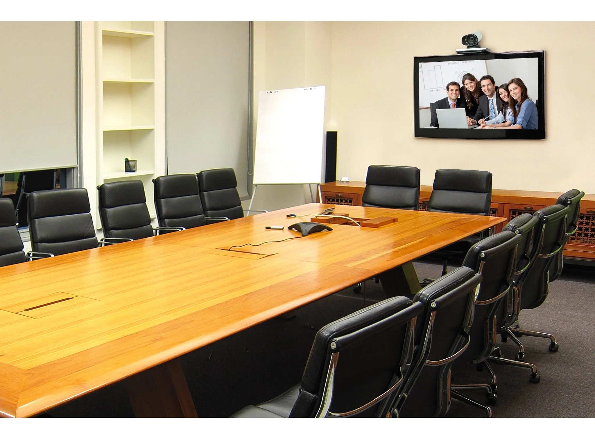 Video Conferencing Shelf Accessory COMPATIBLE WITH STATED PEERLESS-AV® MOUNTS