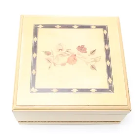 Vintage Jewellery Music Box - 6" x 6"