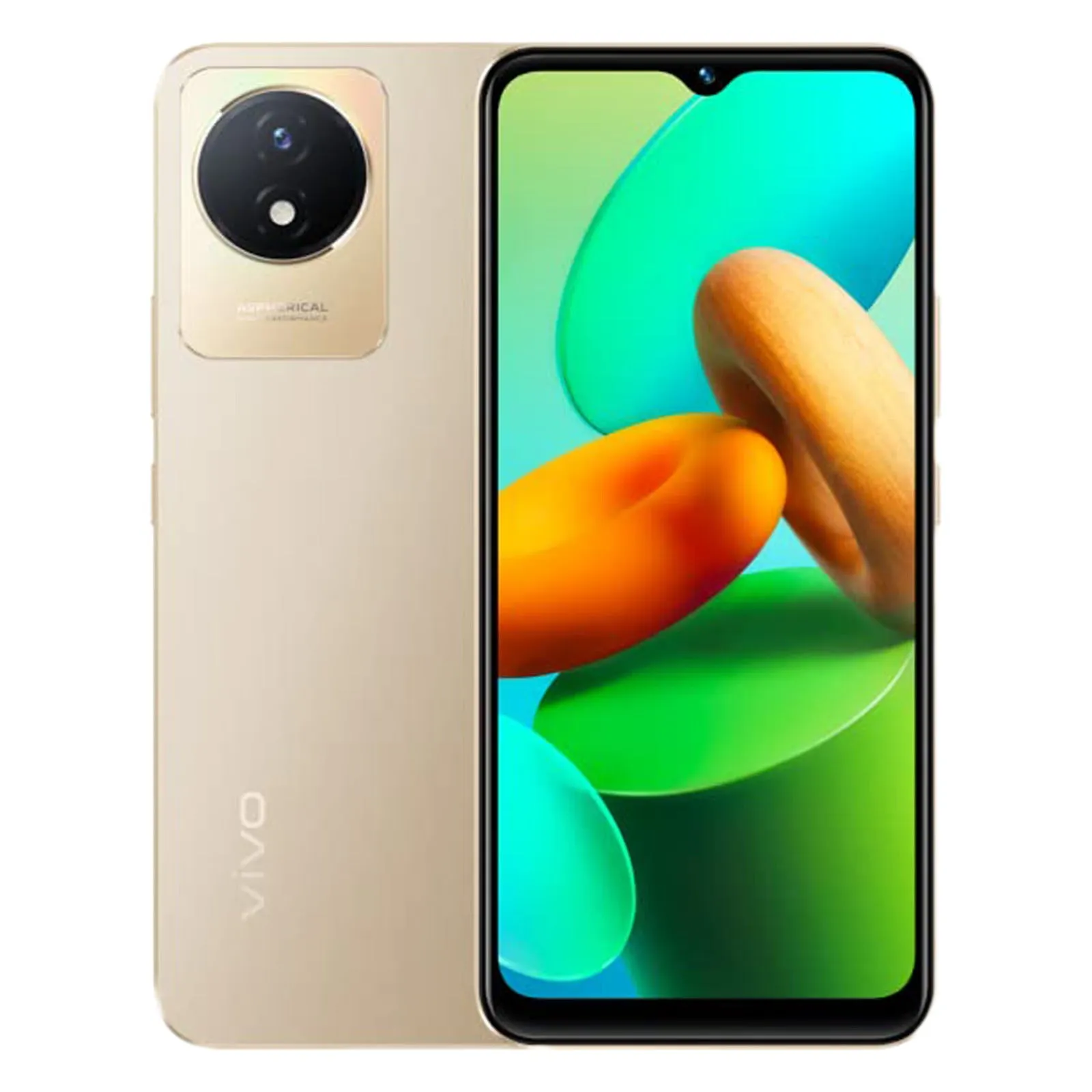 Vivo Y02 (2GB RAM, 32GB, Sunset Gold)