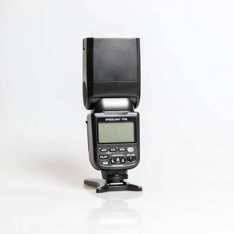 Voeloon V760 Wireless Slave TTL Flash Speedlight For Canon Hi Speed 1/8000 DSLR