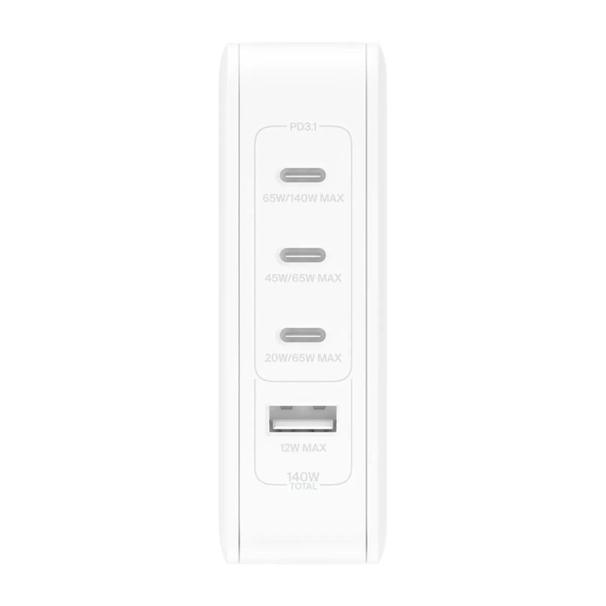 Wall Charger Belkin WCH014BTWH 140 W White (1 Unit)