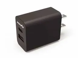 Wall Charger With Dual USB Port And Type C