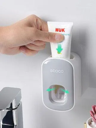 Wall-Mounted Holder Automatic Toothpaste Squeezer