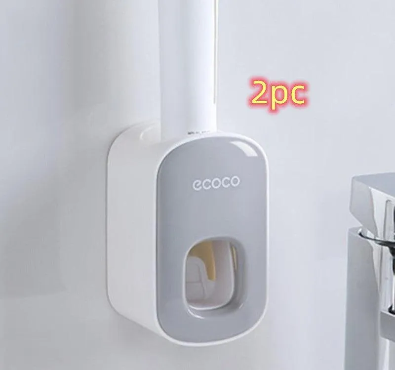 Wall-Mounted Holder Automatic Toothpaste Squeezer