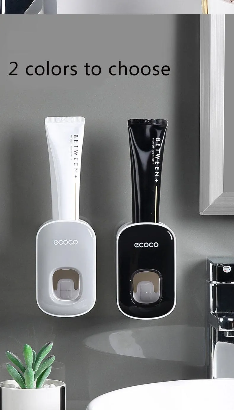 Wall-Mounted Holder Automatic Toothpaste Squeezer