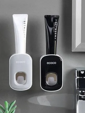 Wall-Mounted Holder Automatic Toothpaste Squeezer