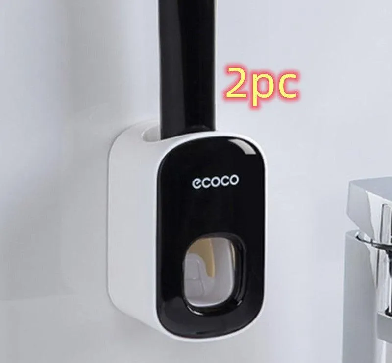 Wall-Mounted Holder Automatic Toothpaste Squeezer