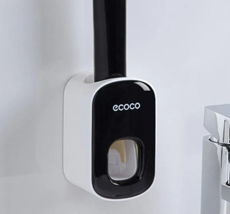 Wall-Mounted Holder Automatic Toothpaste Squeezer